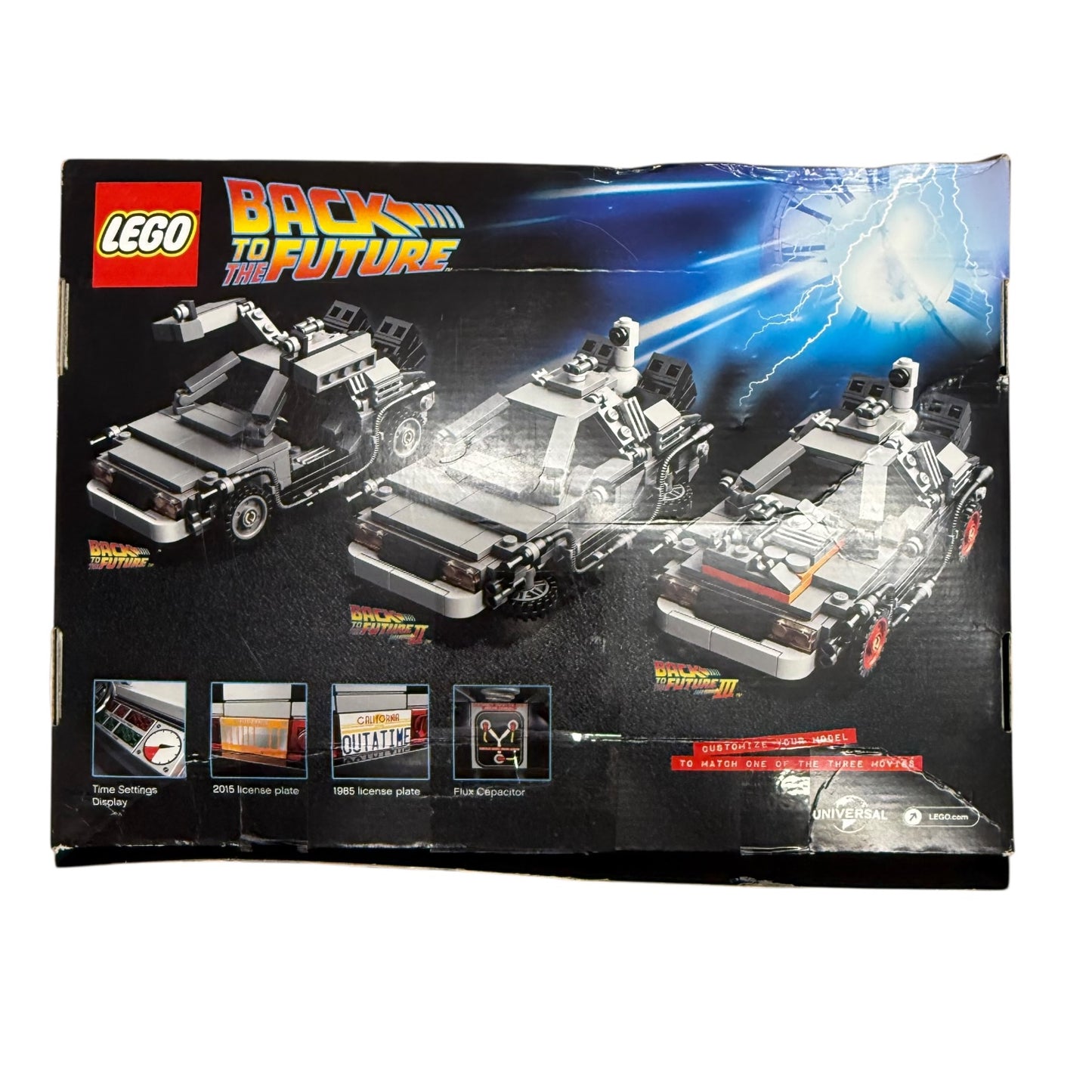 Lego 21103 Delorien Back to the Future 2013 Marty Mcfly Doc
