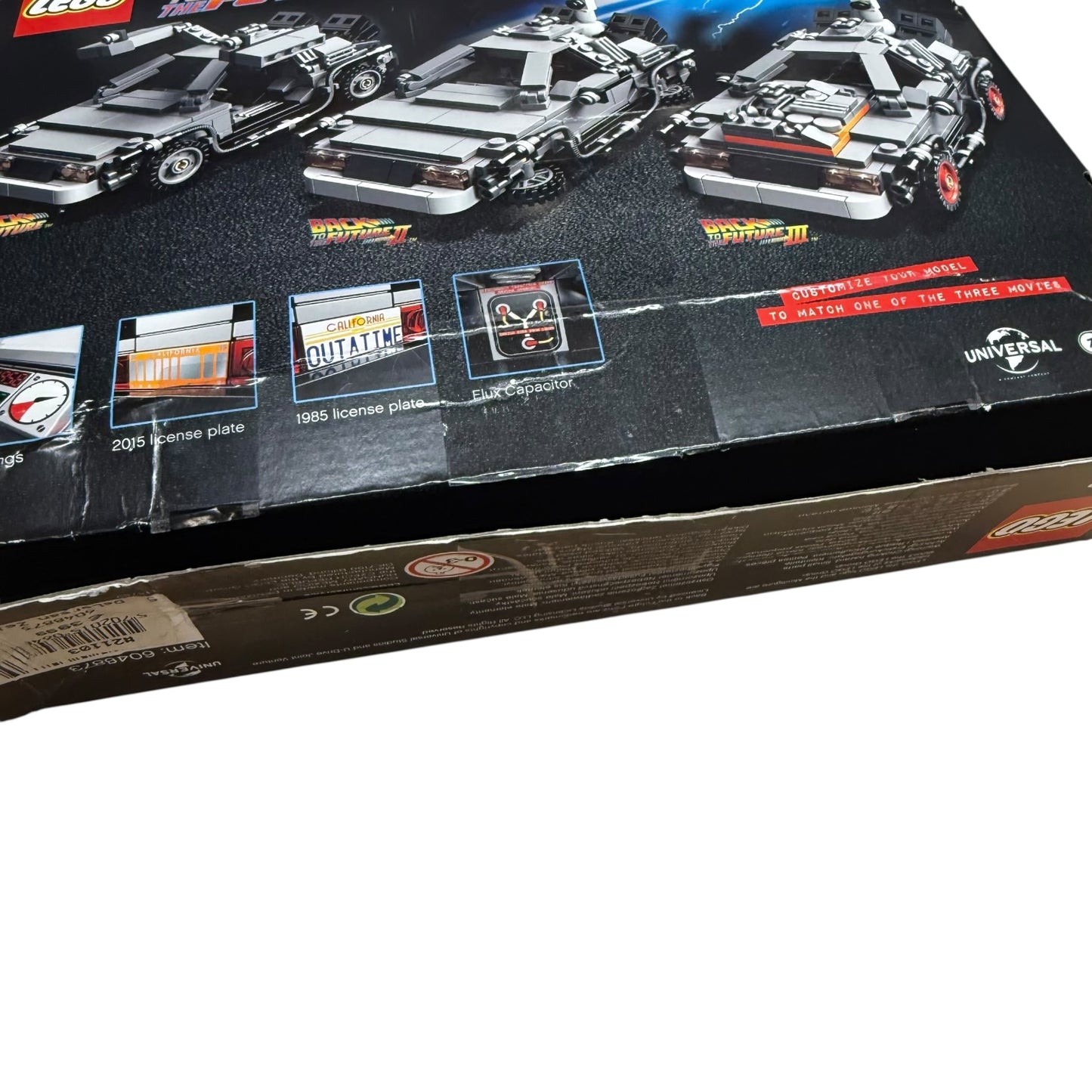 Lego 21103 Delorien Back to the Future 2013 Marty Mcfly Doc