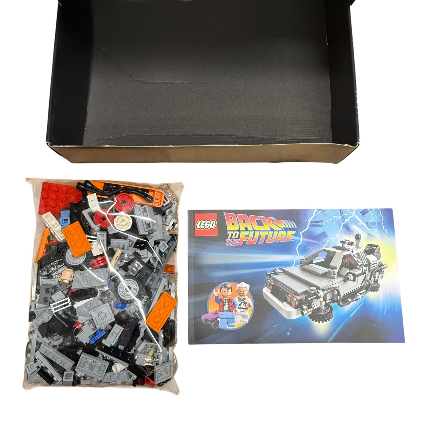 Lego 21103 Delorien Back to the Future 2013 Marty Mcfly Doc