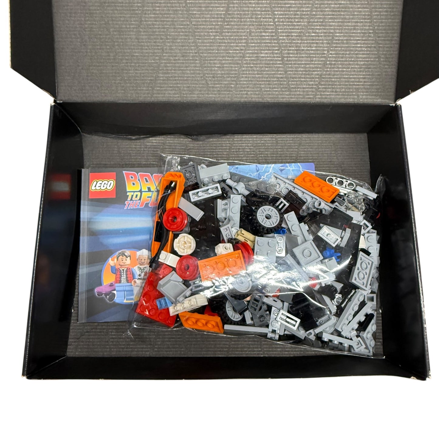 Lego 21103 Delorien Back to the Future 2013 Marty Mcfly Doc