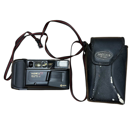 Yashica T3 Fotoaparat Carl Zeiss Tessar 2.8 35 Funktioniert