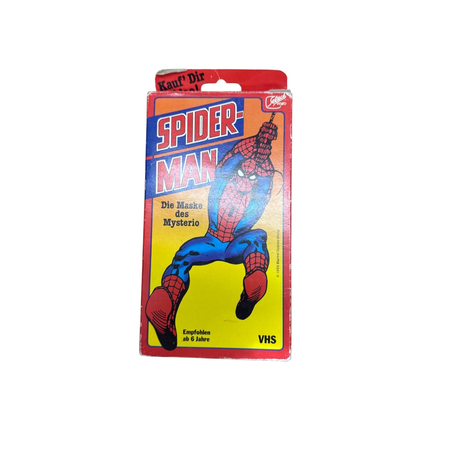 Spider Man VHS von 1984 Die Maske des Mysterio Marvel