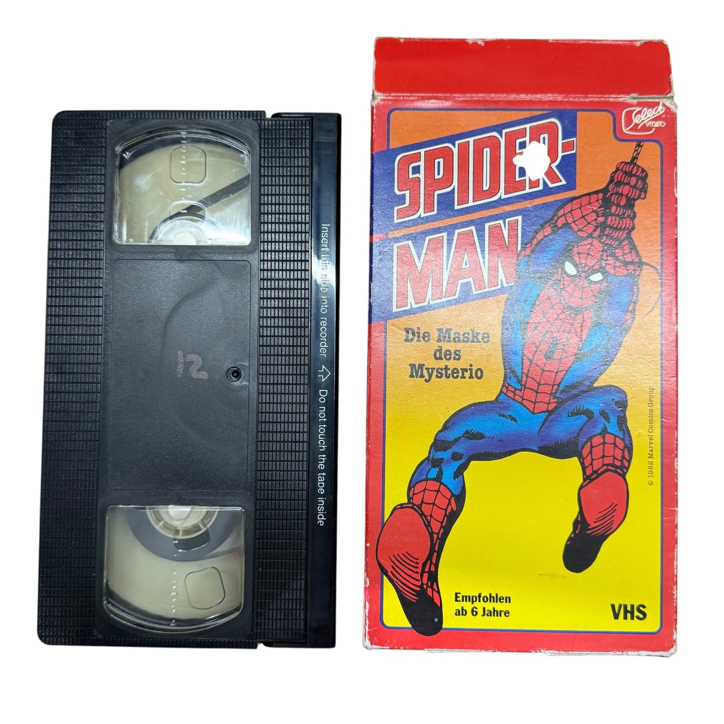 Spider Man VHS von 1984 Die Maske des Mysterio Marvel