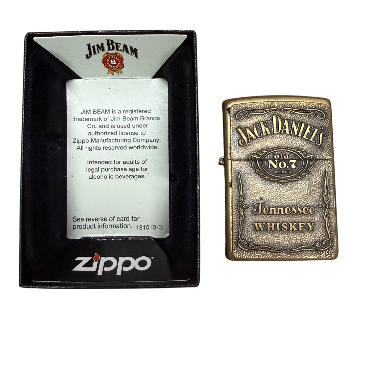 Hippo Jack Daniels Feuerzeug Jennessee Whiskey