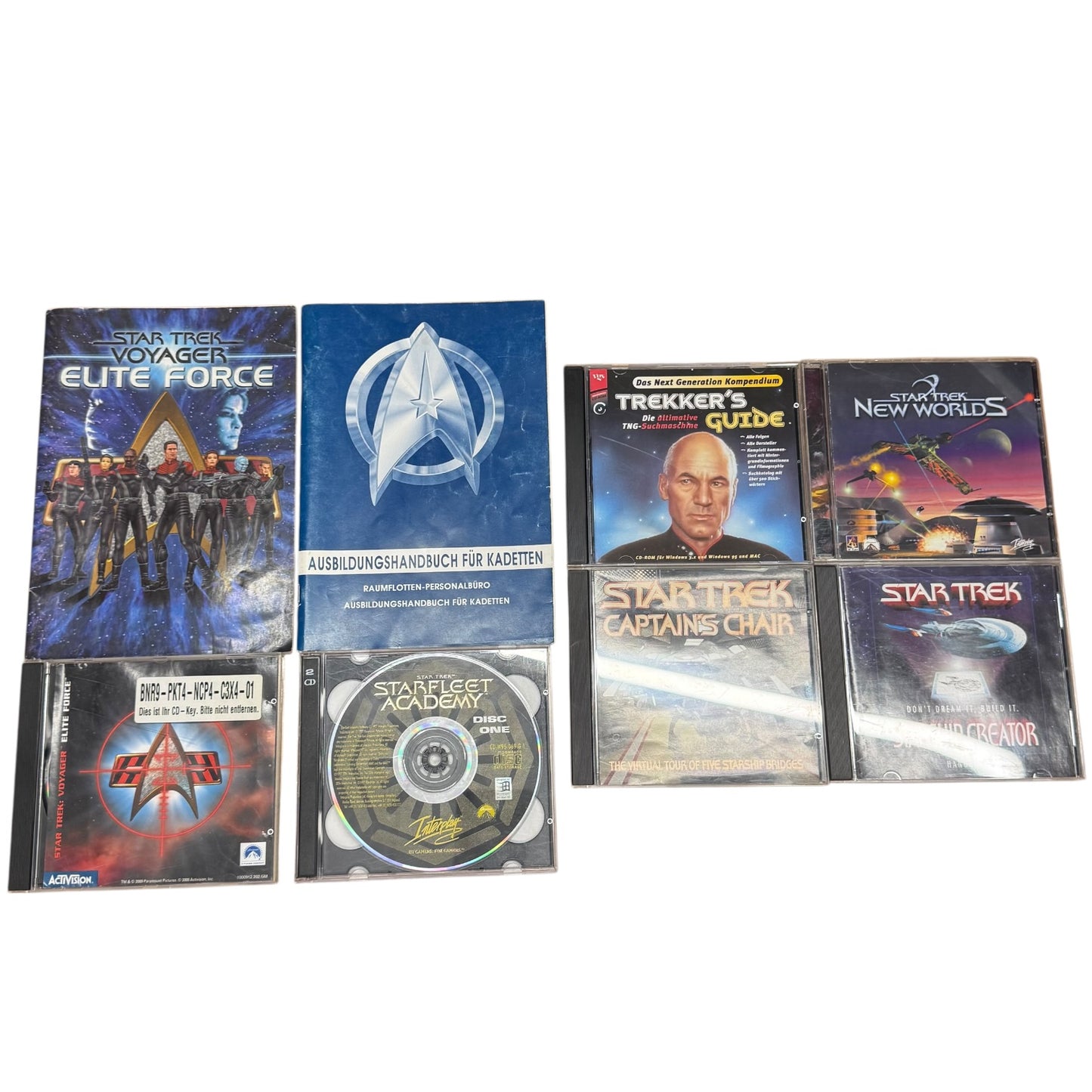 Star Trek PC-Spiele Voyager Captains Chair Starship Creator Elite force