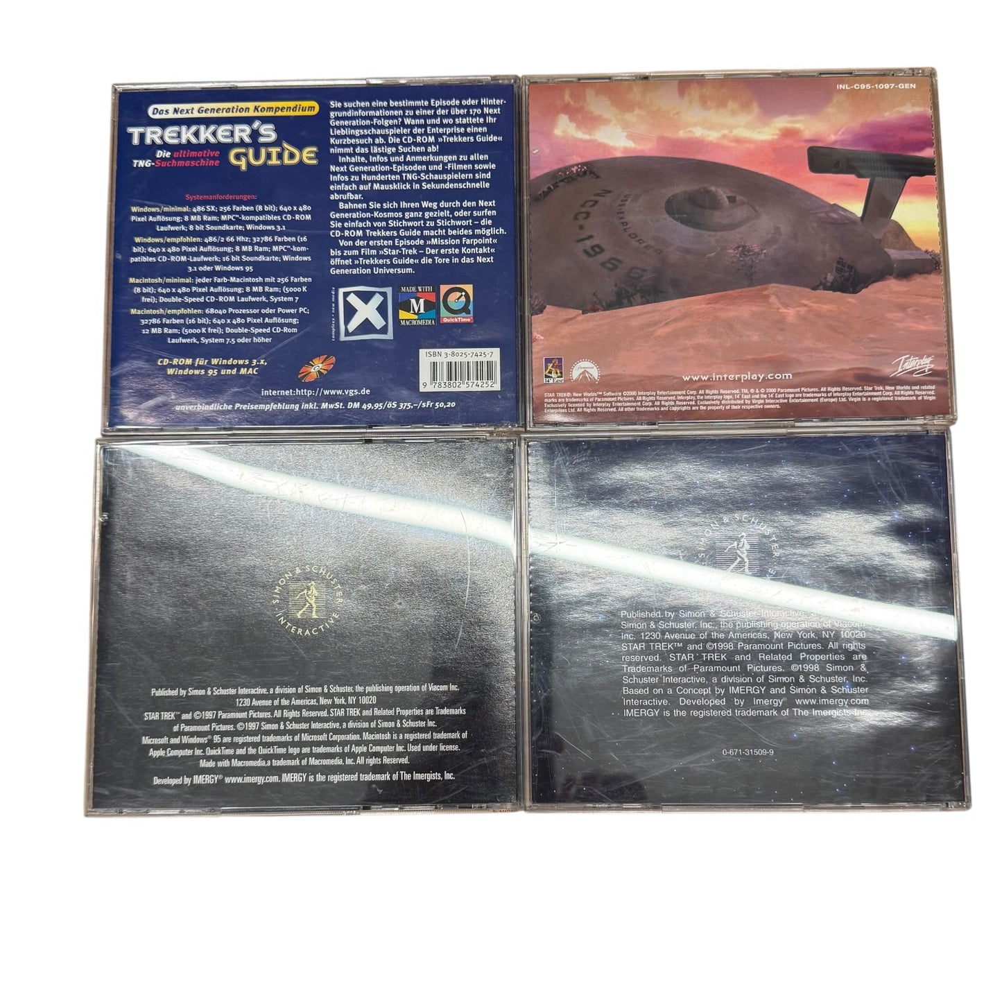 Star Trek PC-Spiele Voyager Captains Chair Starship Creator Elite force