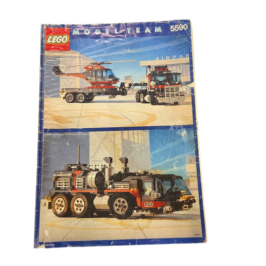 Lego 5590 Model Team Anleitung Hubschrauber