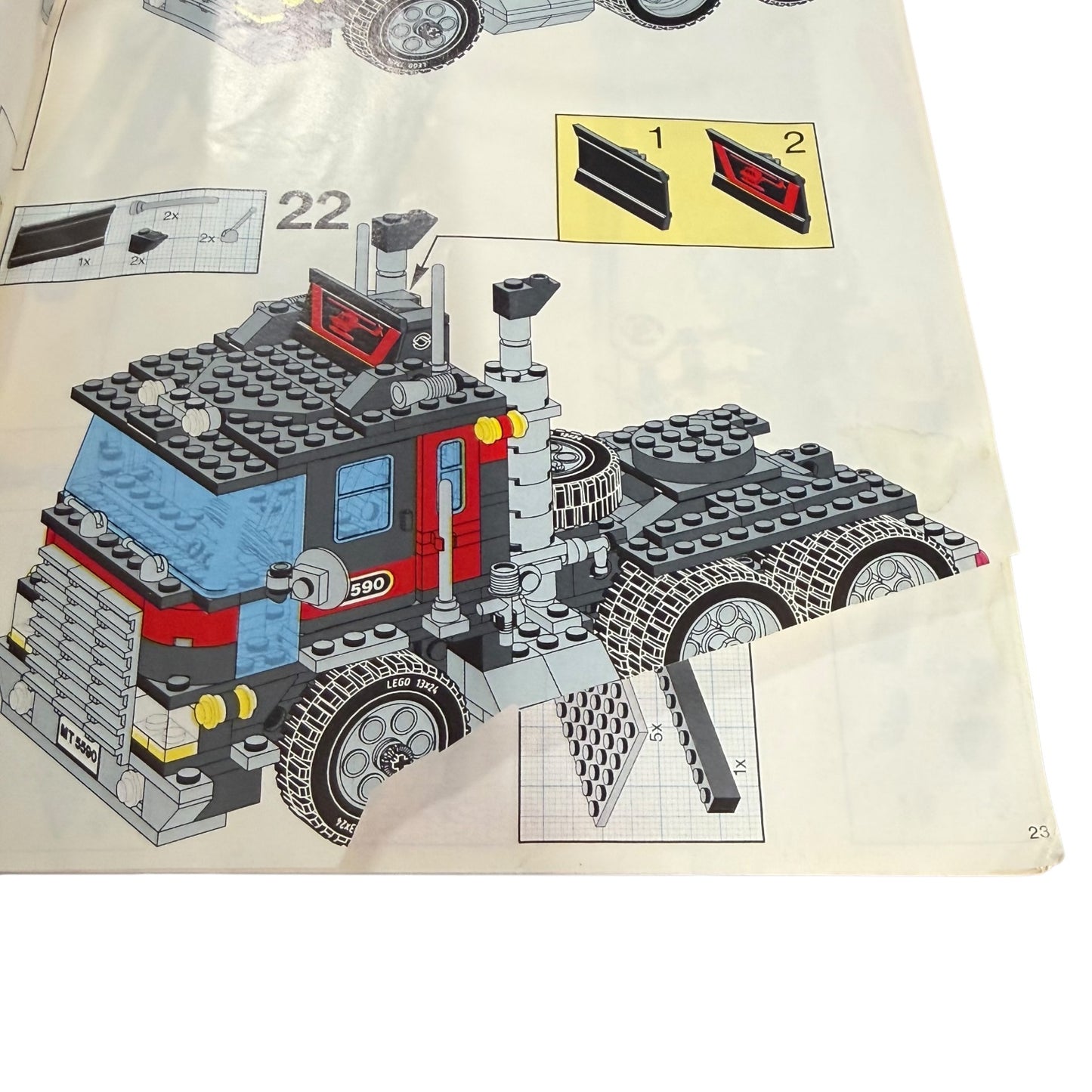 Lego 5590 Model Team Anleitung Hubschrauber