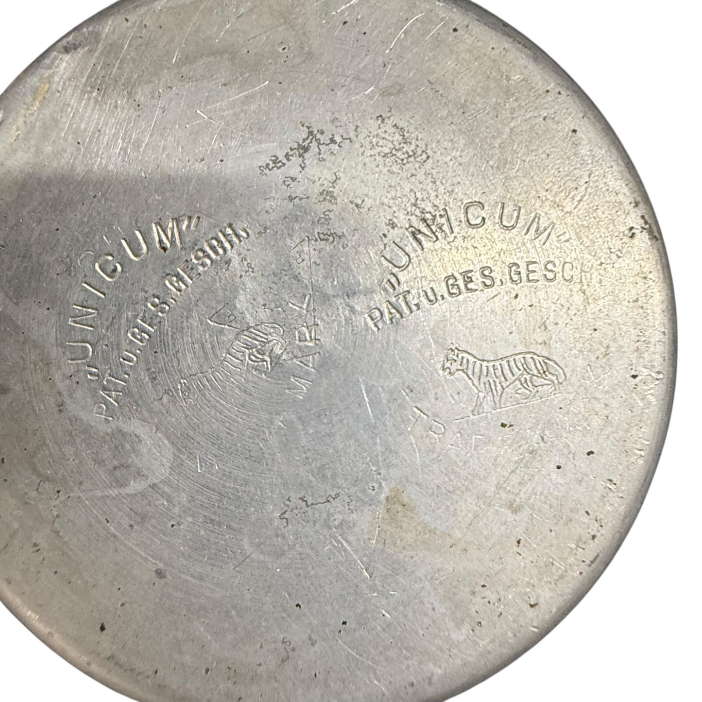 Kaffeemühle Unicum Ges. Geschütz aus Kriegszeiten mit Tiger