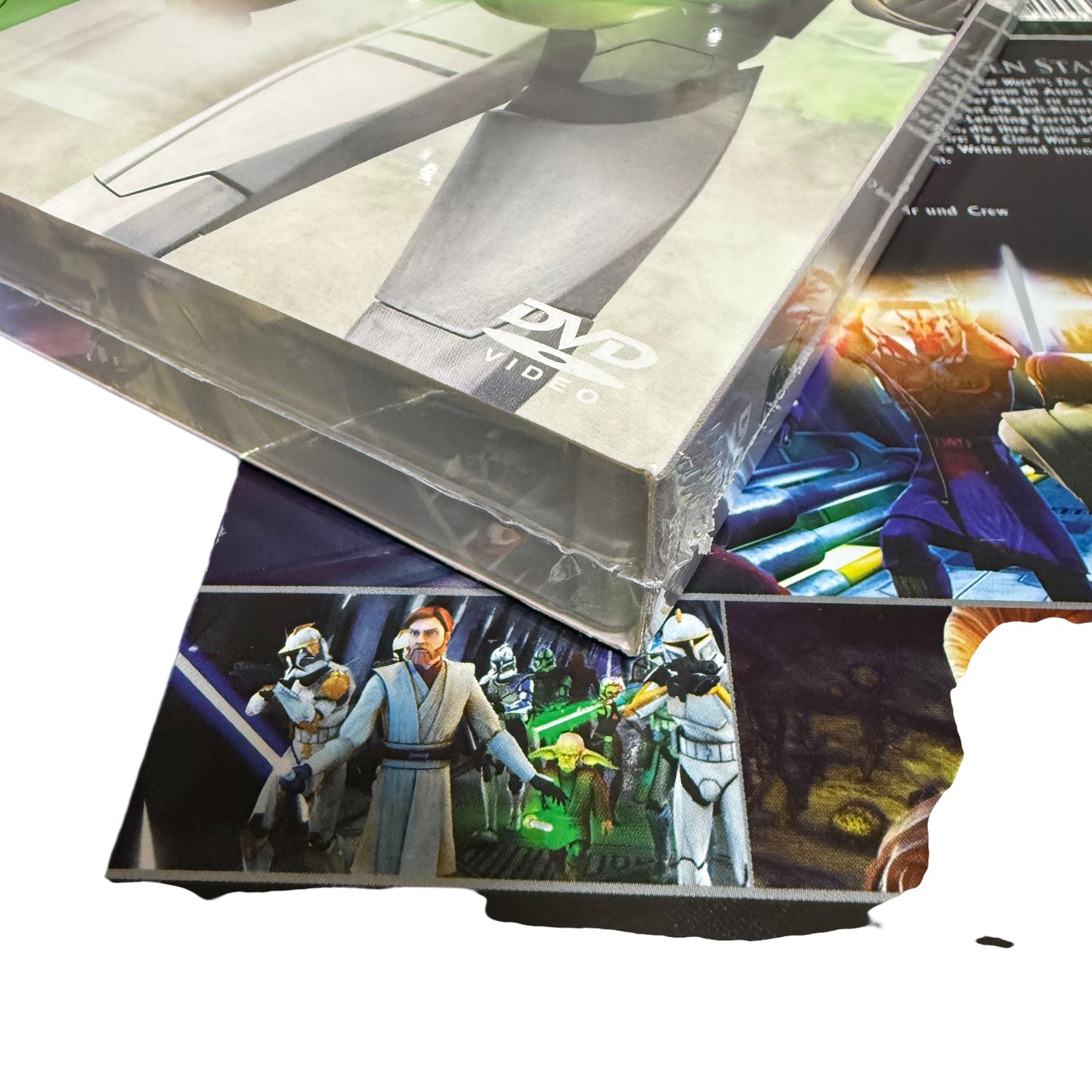 DVD Star Wars The Clone Wars Staffel 3,4,5,6 neuwertig Box