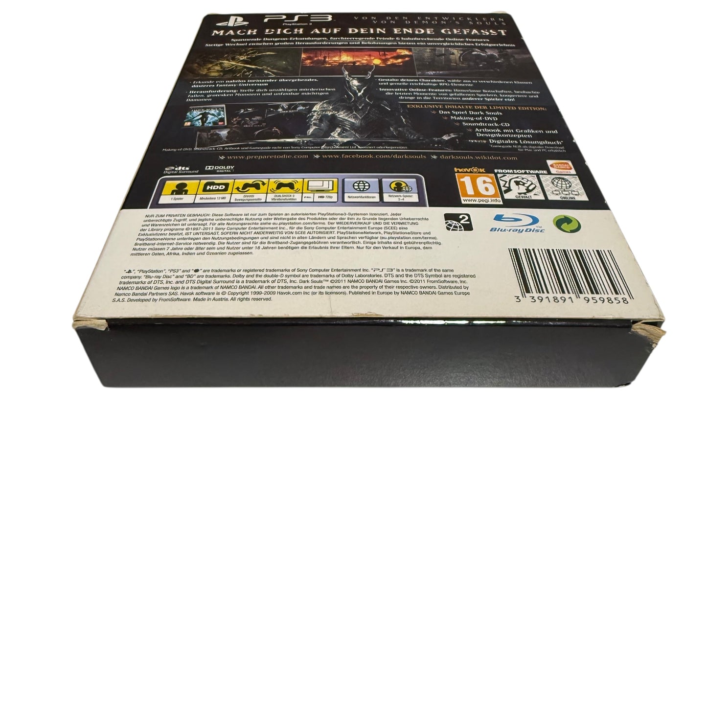 PS3 Dark Souls Limited Edition und Dark Souls 2