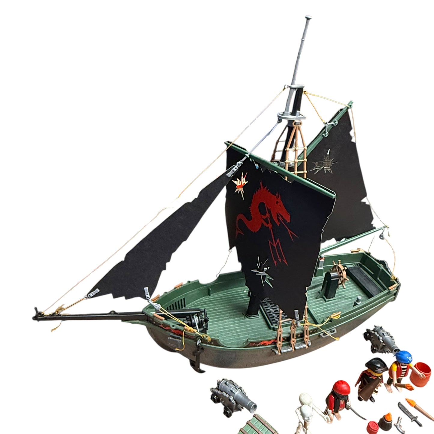 Playmobil 5238 Piratenschiff mit Unterwassermotor ohne OVP