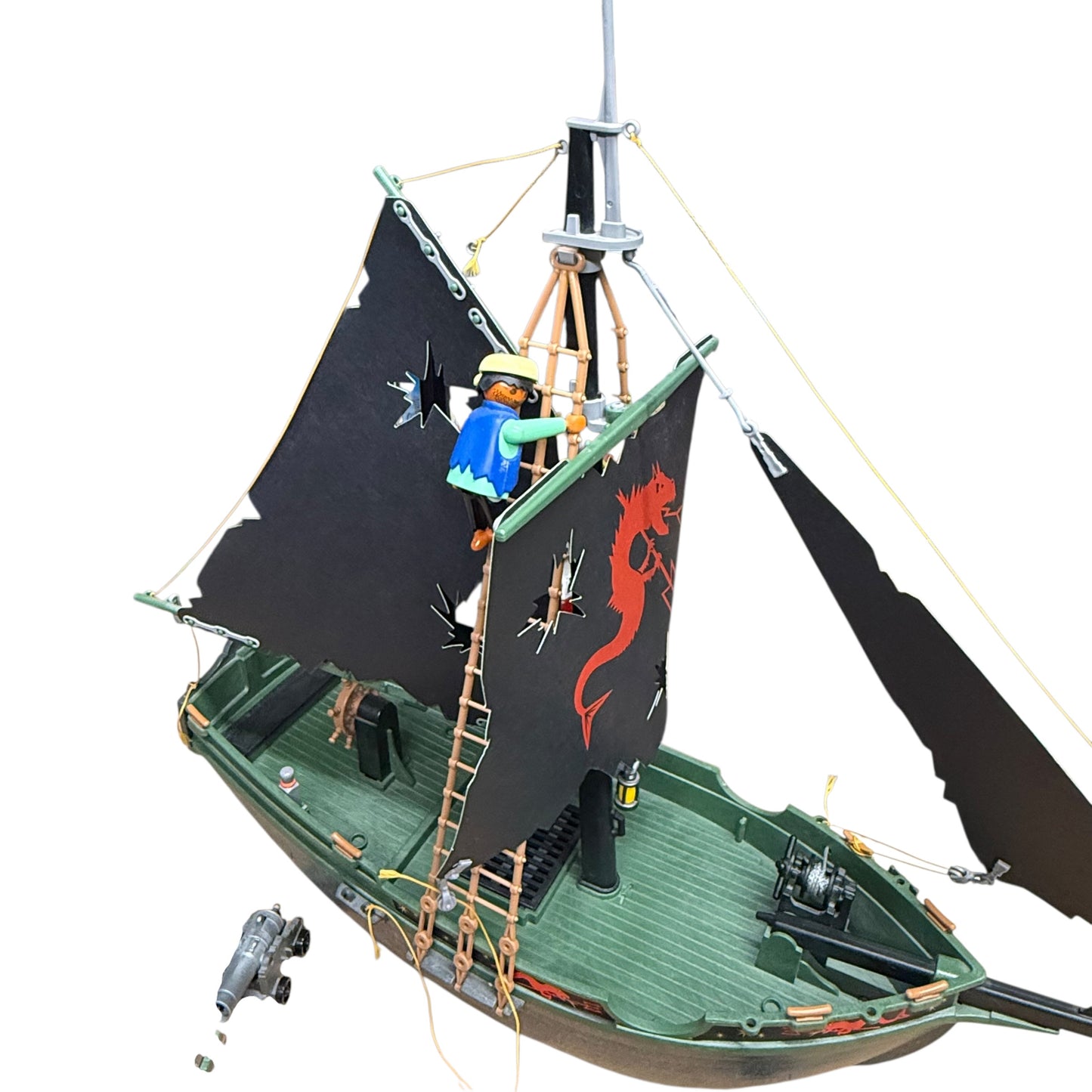 Playmobil 5238 Piratenschiff mit Unterwassermotor ohne OVP
