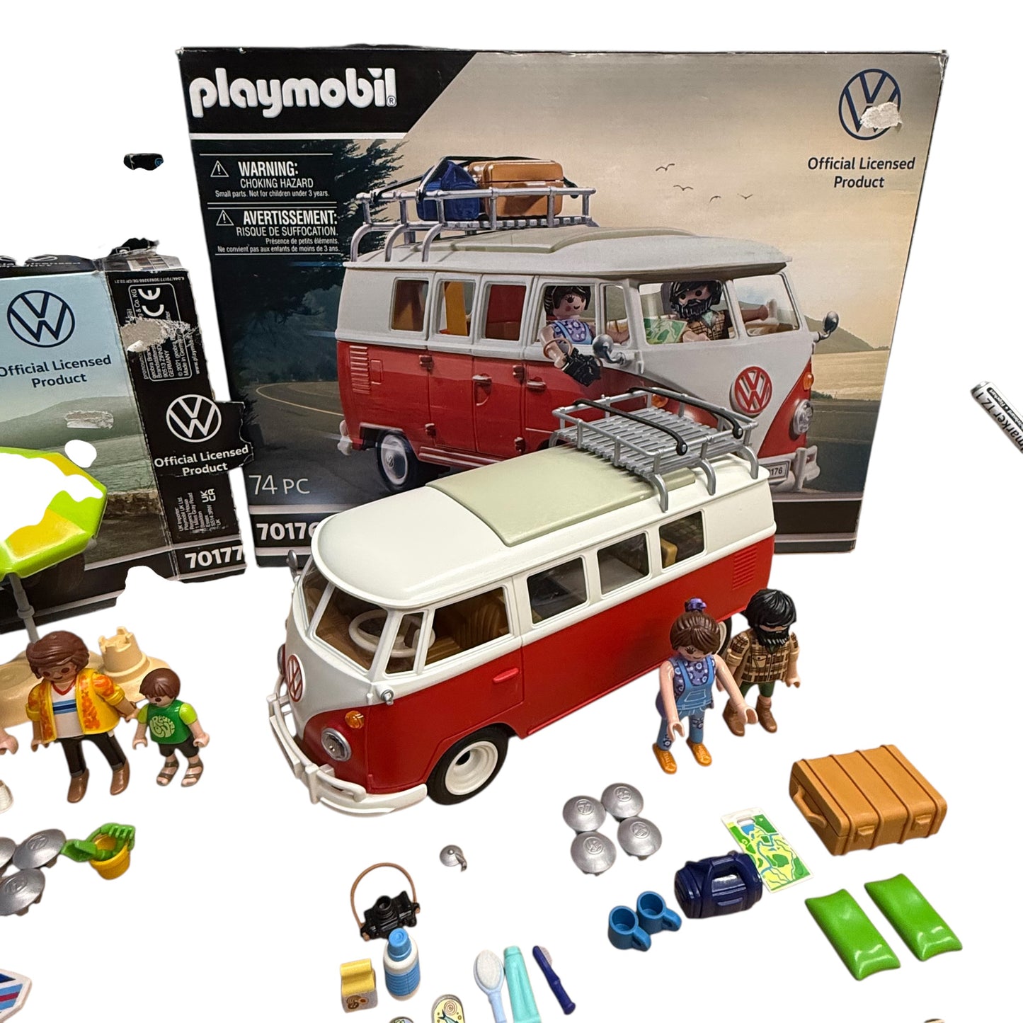 Playmobil 70176 70177 VW Käfer und Bus Camping