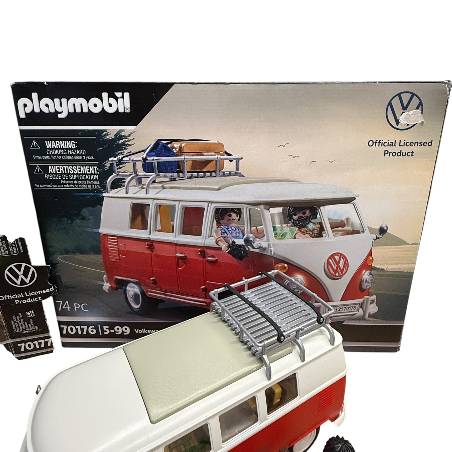 Playmobil 70176 70177 VW Käfer und Bus Camping