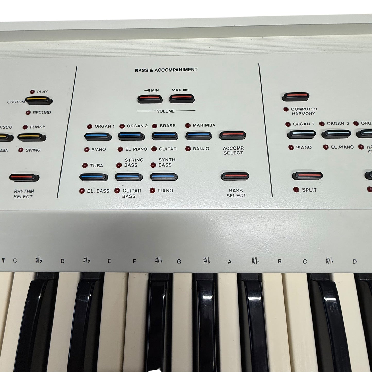 Keyboard Fujiha F3000 Weiß ohne Netzkabel
