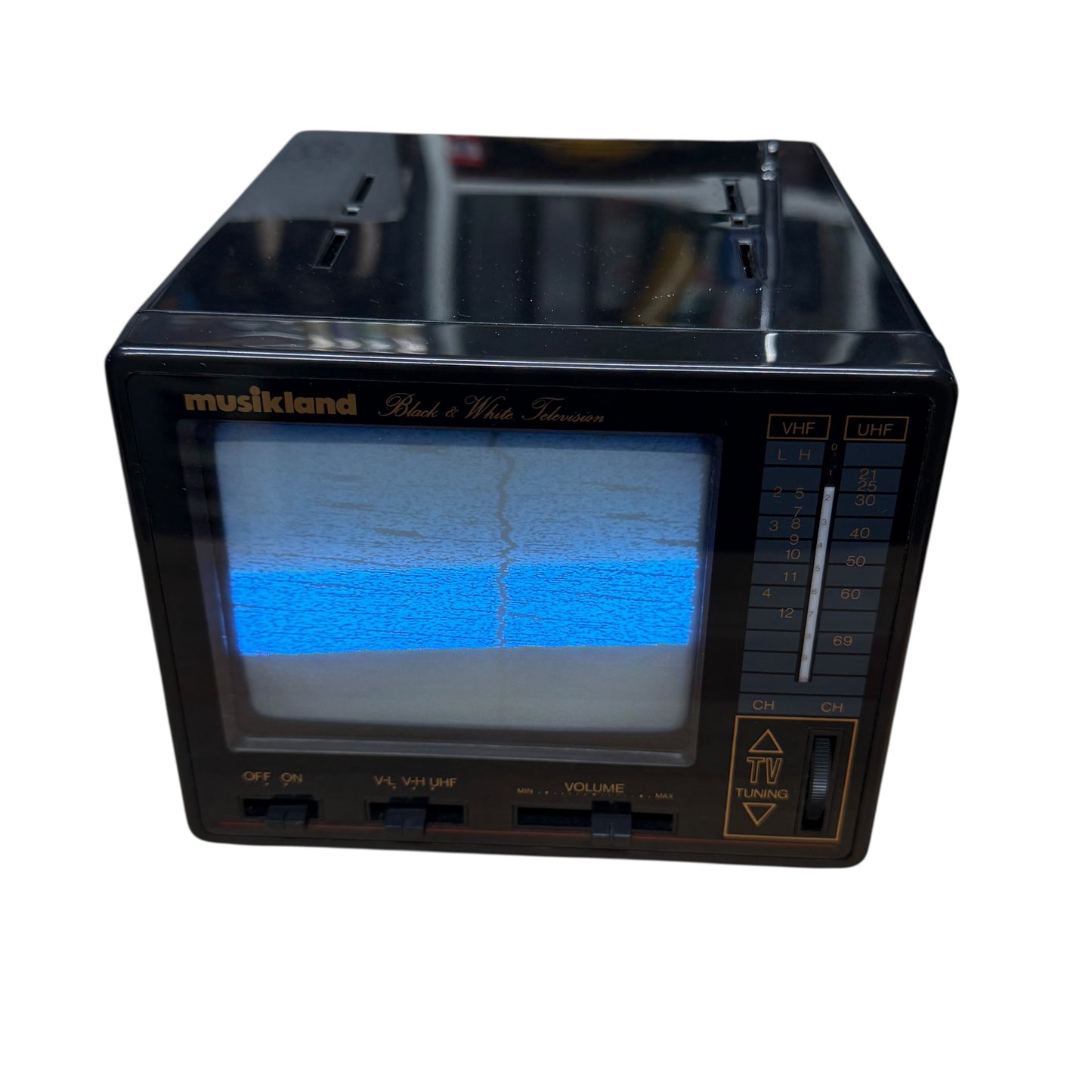 Musicland Mini Schwarz Weiß Mod. K3703 Fernseher in OVP