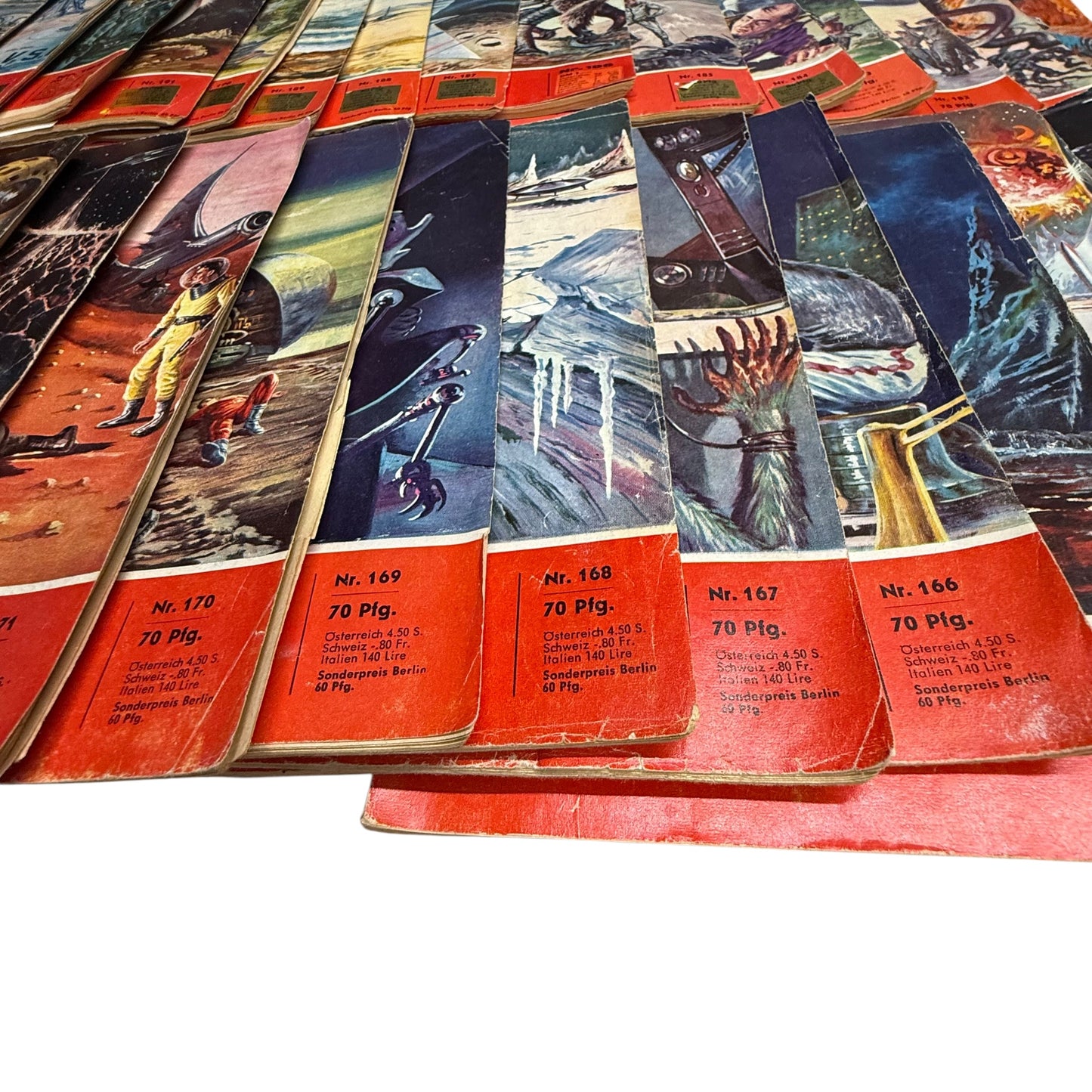 Perry Rhodan Hefte 38Stk Nr 160 - 198 1 Auflagen Roman