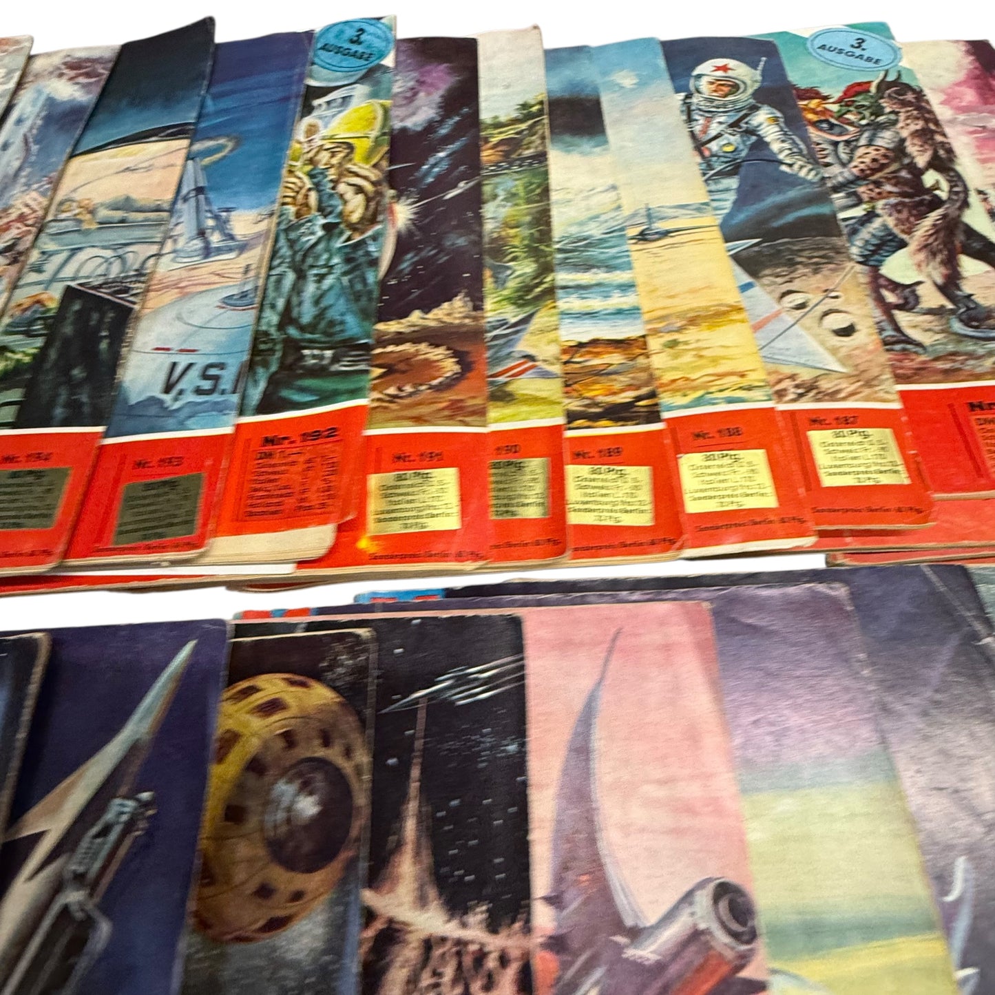 Perry Rhodan Hefte 38Stk Nr 160 - 198 1 Auflagen Roman