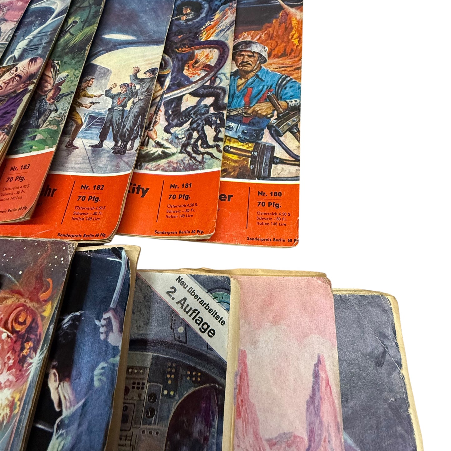 Perry Rhodan Hefte 38Stk Nr 160 - 198 1 Auflagen Roman