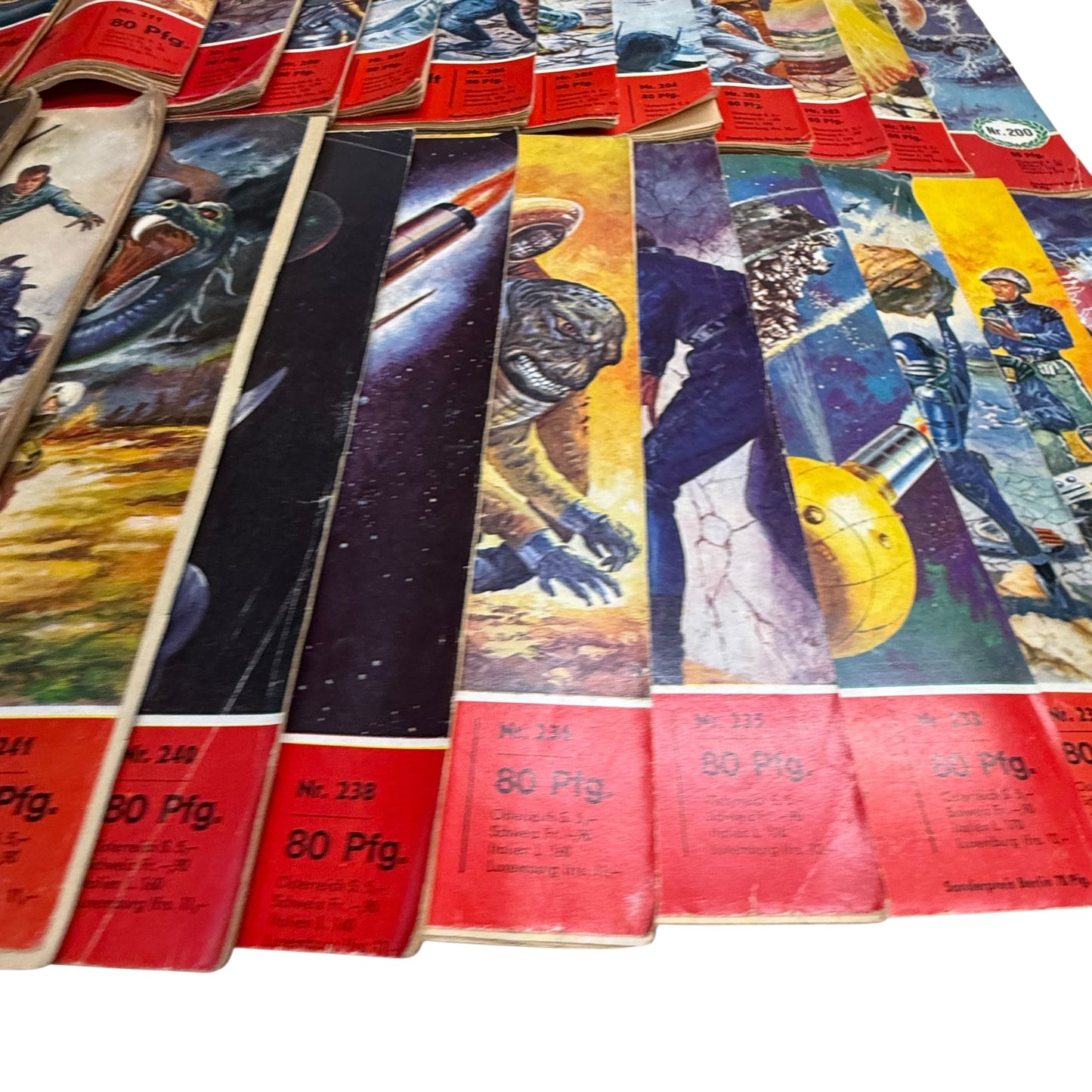 Perry Rhodan der Erbe des Universums Hefte 29 Stk. Zwischen 200-249