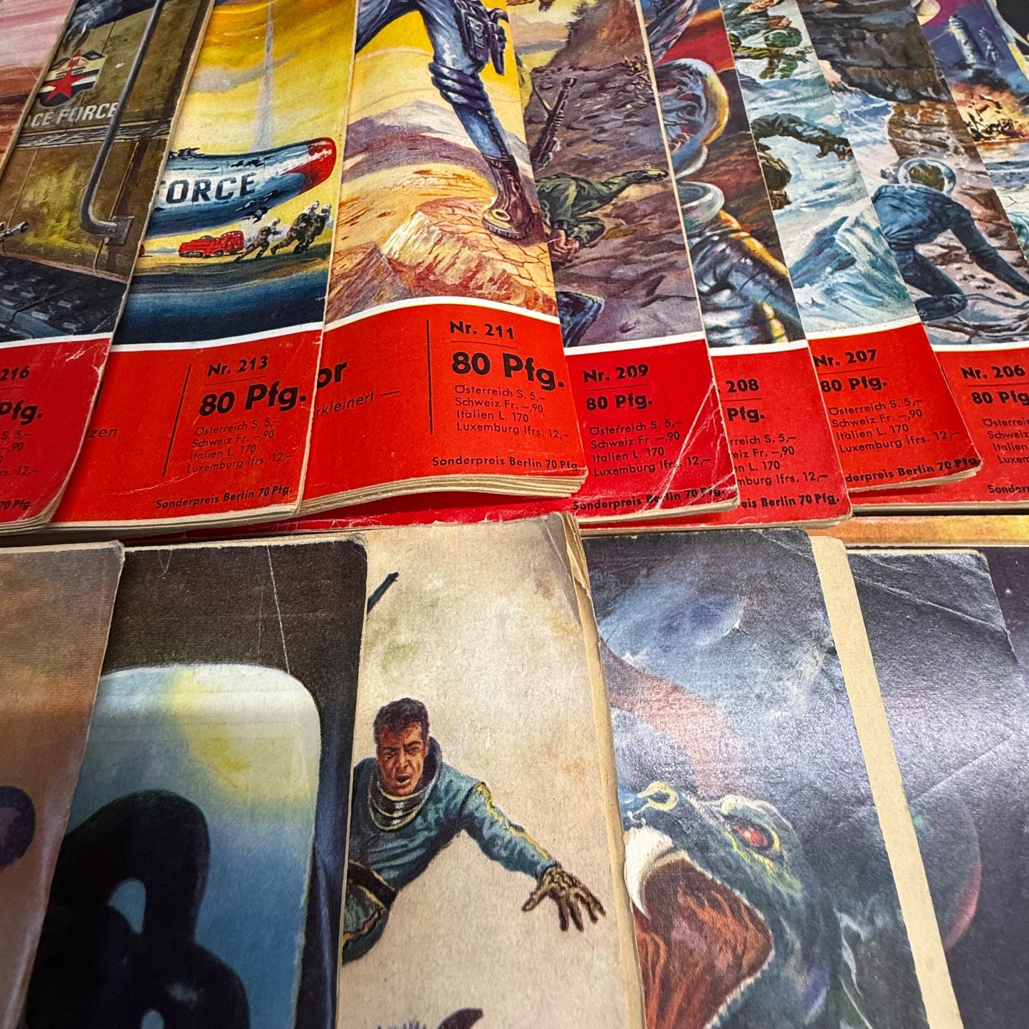 Perry Rhodan der Erbe des Universums Hefte 29 Stk. Zwischen 200-249
