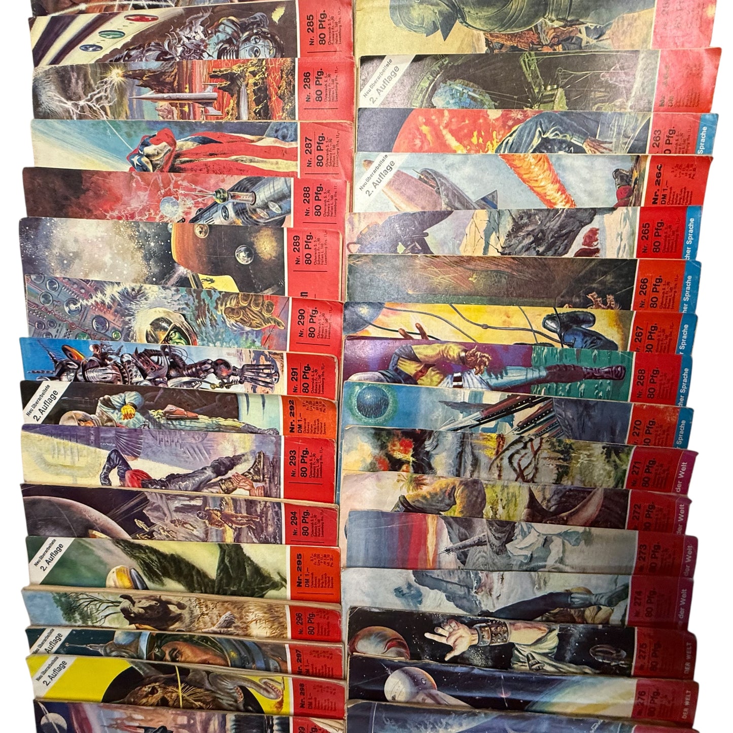 Perry Rhodan der Erbe des Universums 46Stk.zwischen 250-299