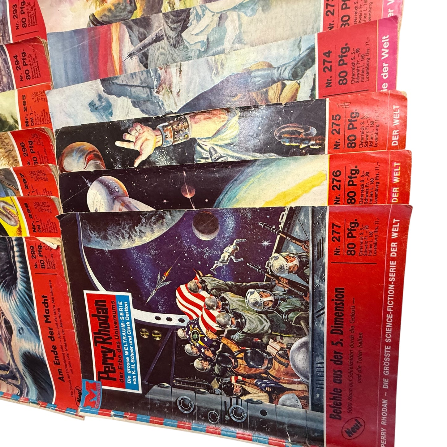 Perry Rhodan der Erbe des Universums 46Stk.zwischen 250-299