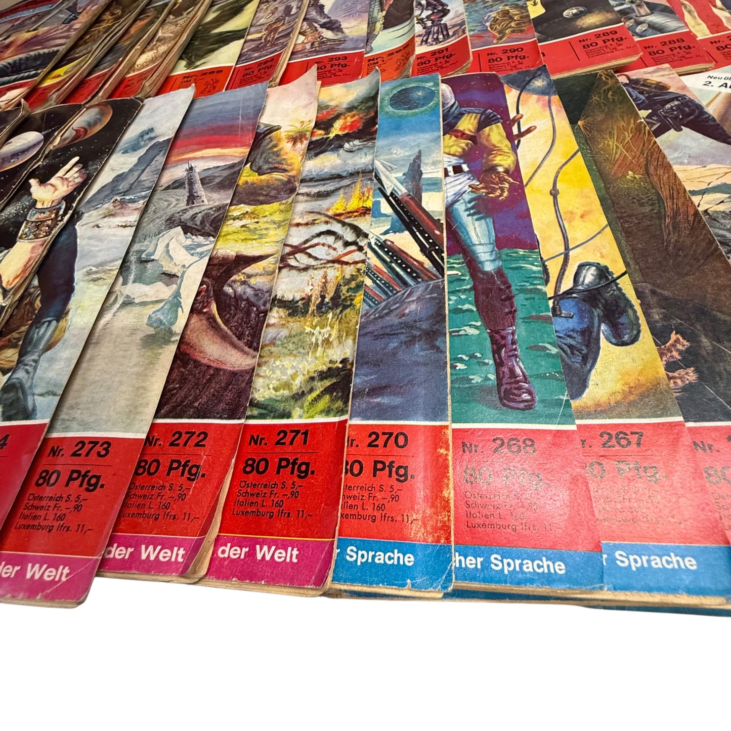 Perry Rhodan der Erbe des Universums 46Stk.zwischen 250-299