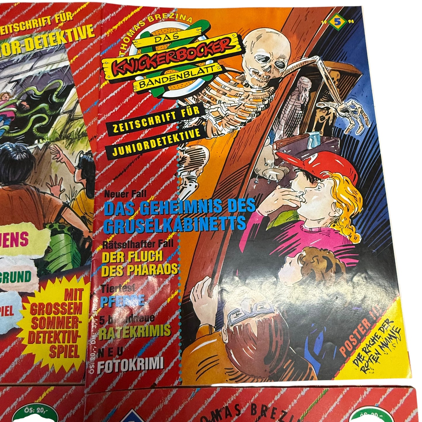 Das Kinkerbocker Bandenblatt 1993 / 1994 4 Stk. Hefte