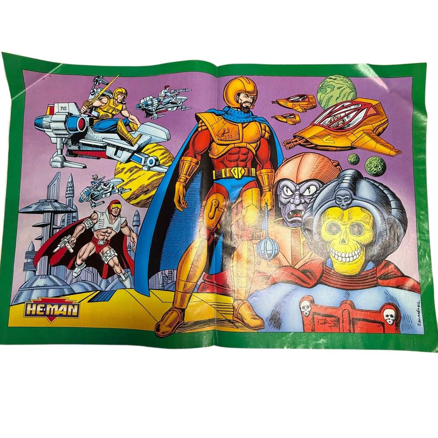 Masters of the Universe Comic Hefte 9Stk He Man Nr 12 9 8 7 6 5 4 3 1 1988 1989