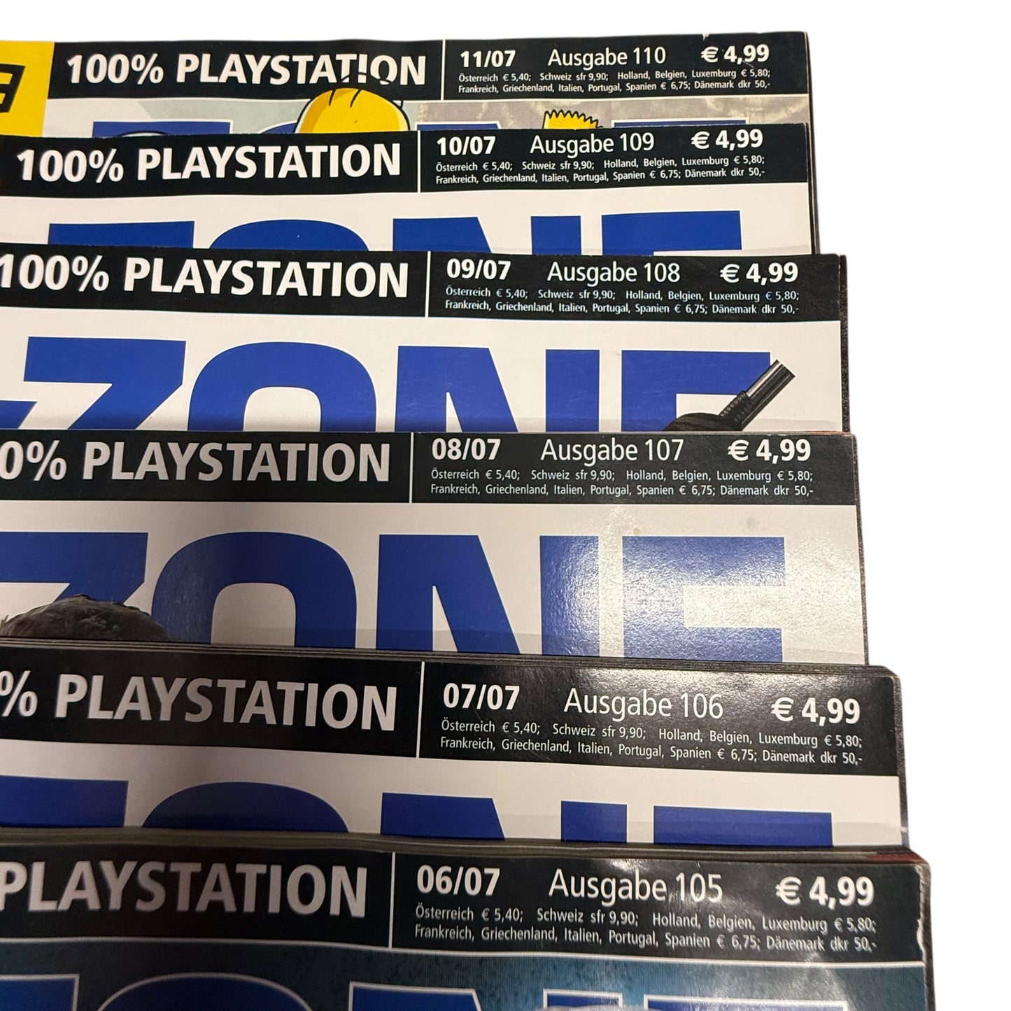 Playzone Playstation Magazin PS1 PS2 PS3 19 Stk. Hefte 2003 2005 2006 2007