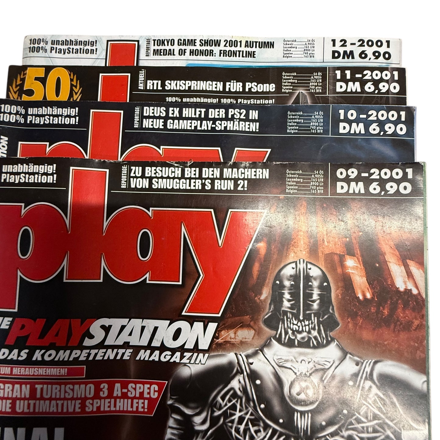 PLAY The Playstation Magazin 17 Stk. Hefte 2001 2003 2004