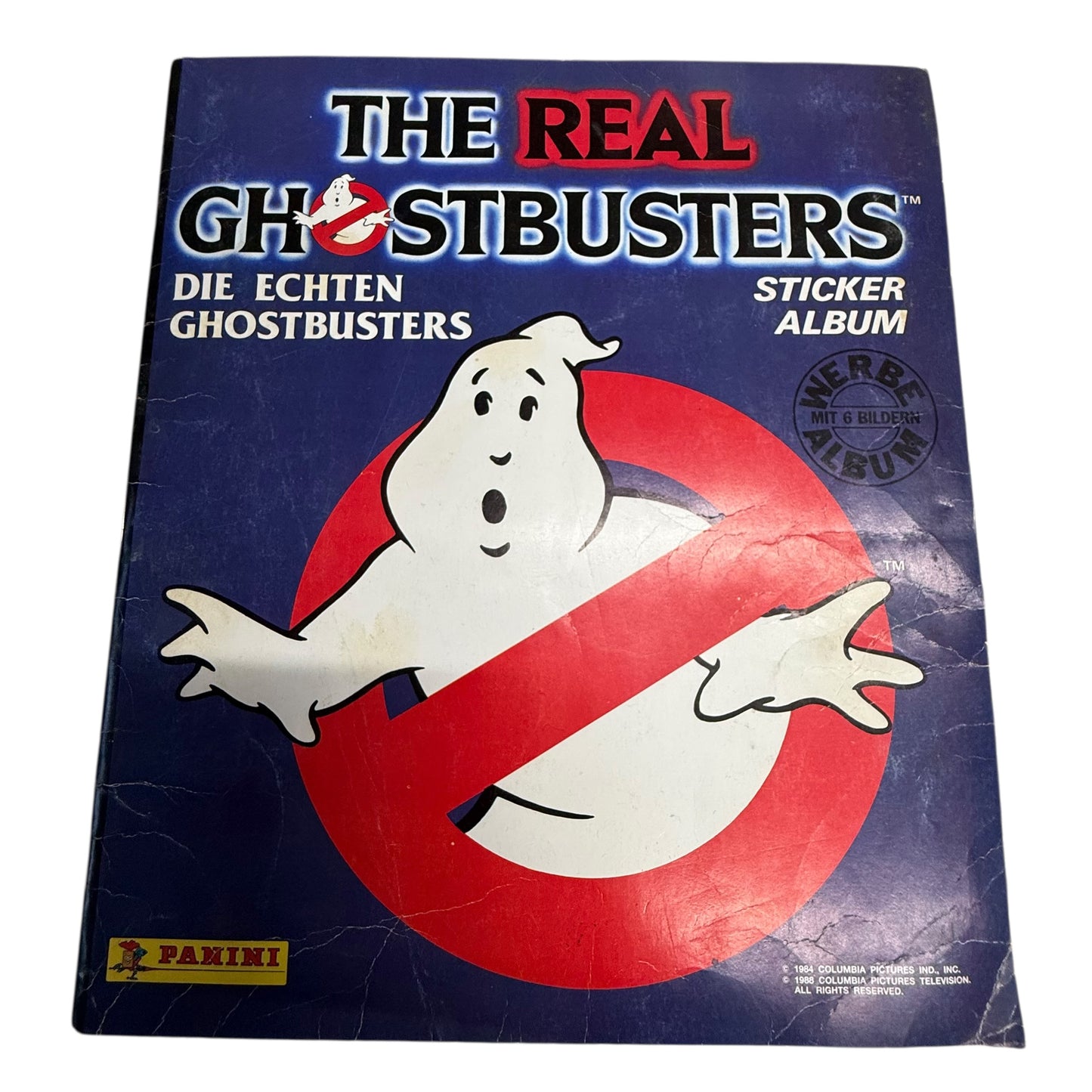 The Real Ghostbusters Stickeralbum Panini aus den 90er