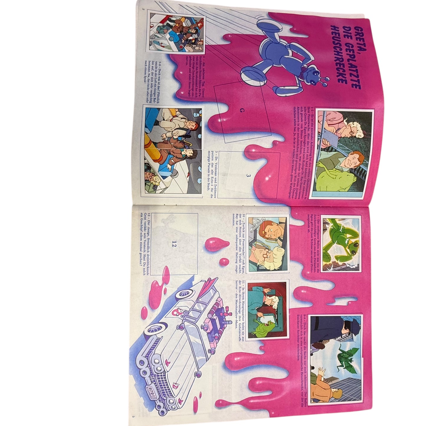 The Real Ghostbusters Stickeralbum Panini aus den 90er