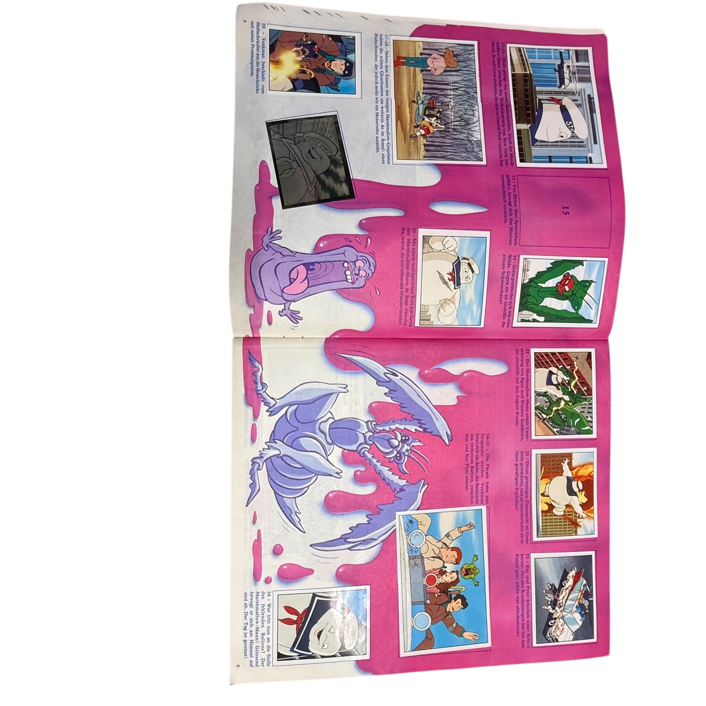 The Real Ghostbusters Stickeralbum Panini aus den 90er