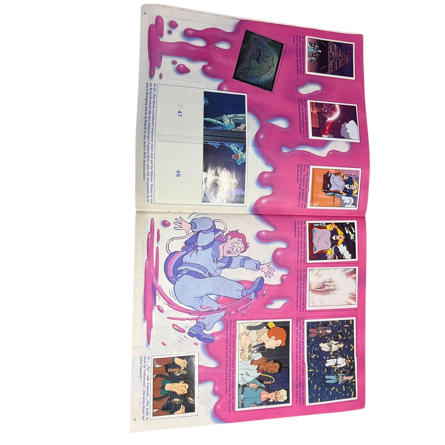 The Real Ghostbusters Stickeralbum Panini aus den 90er