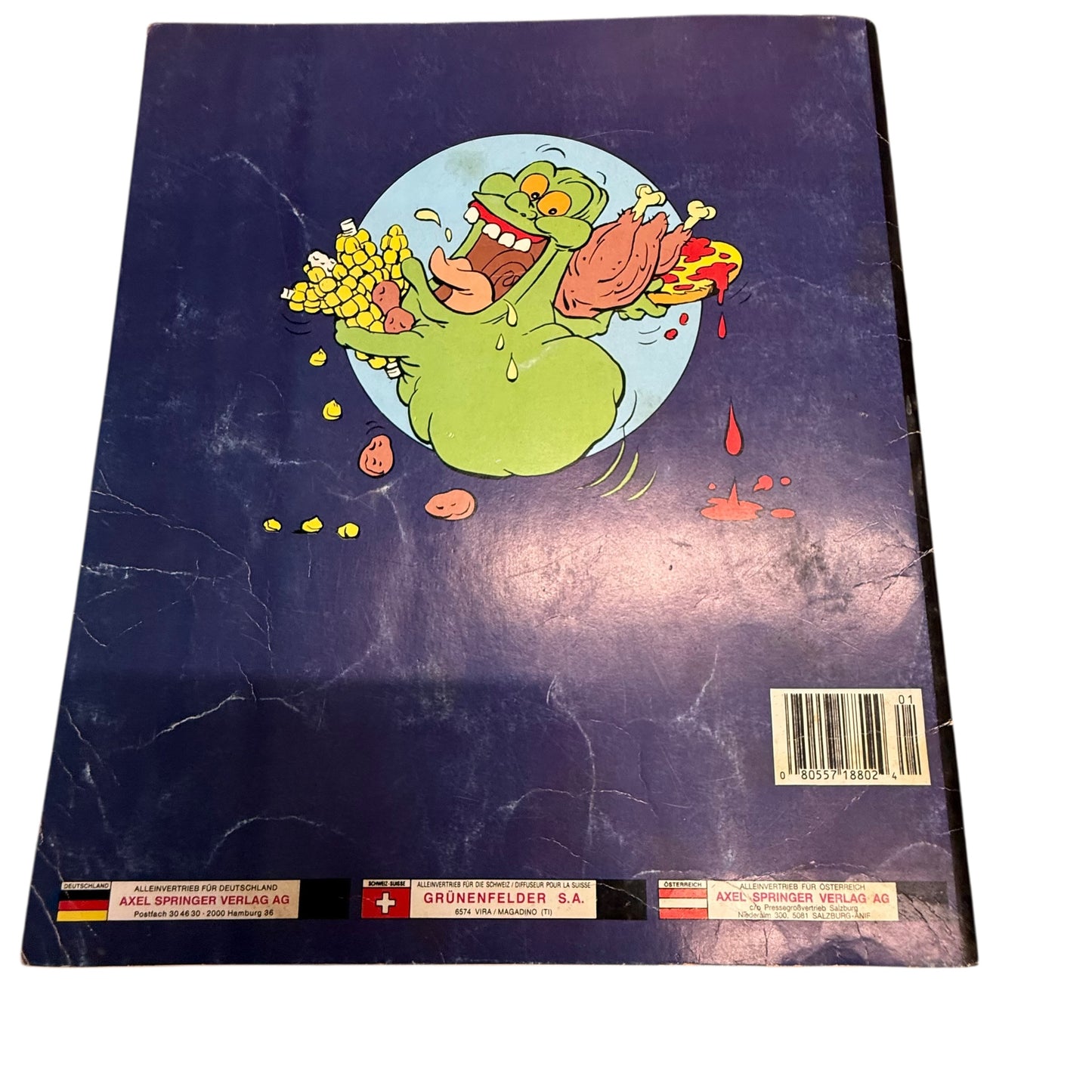 The Real Ghostbusters Stickeralbum Panini aus den 90er