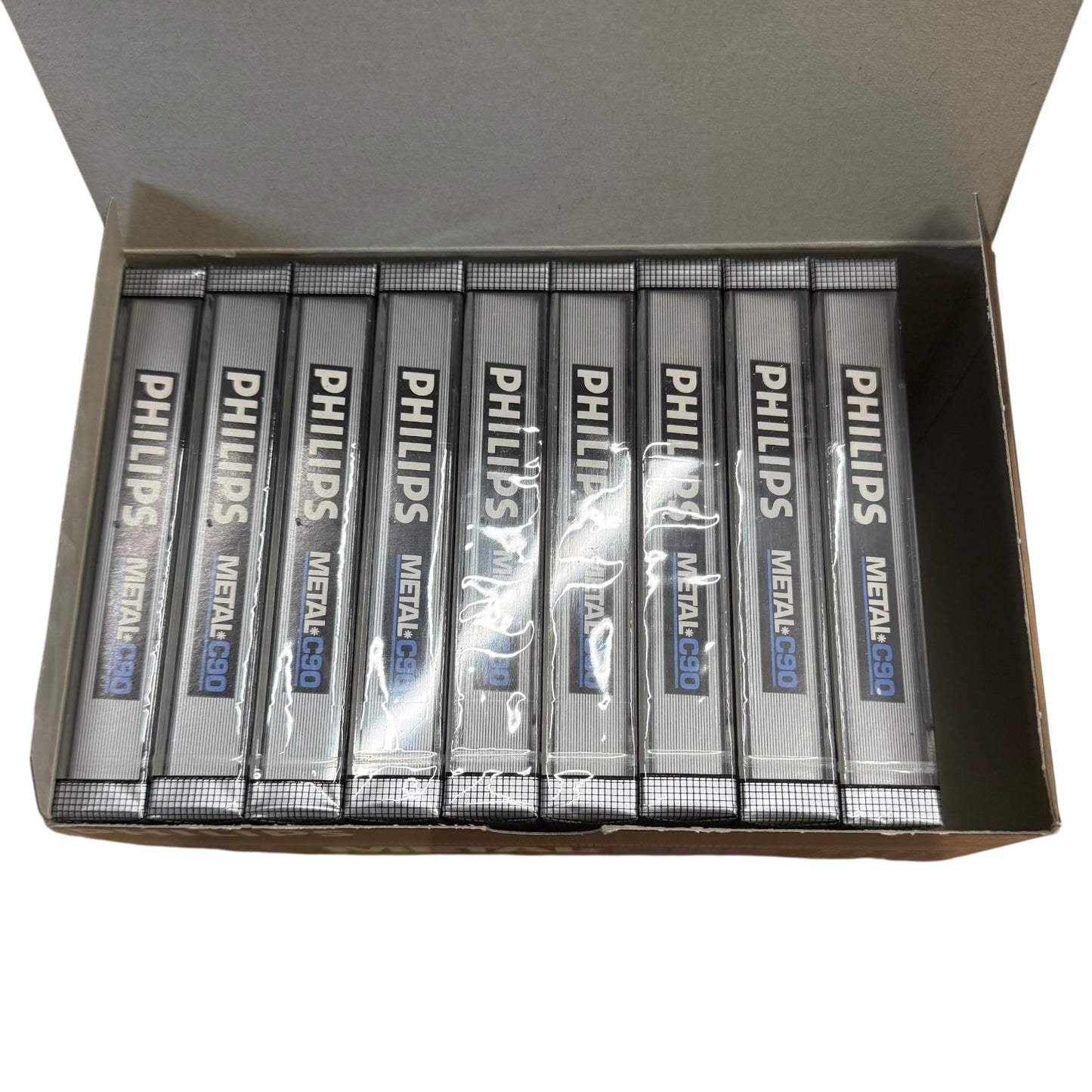 Philips Metal C90 Cassetten 9stk mit OVP