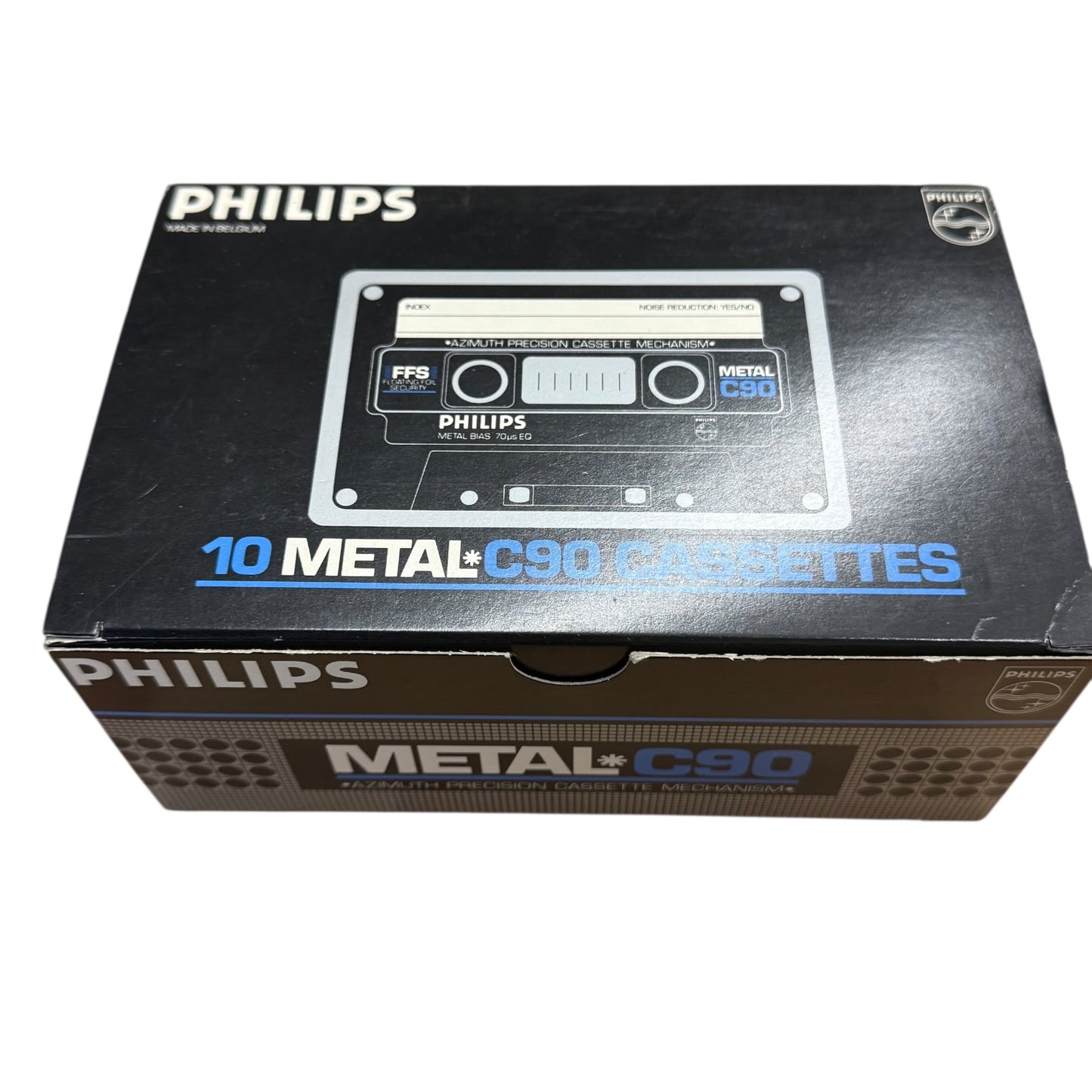 Philips Metal C90 Cassetten 9stk mit OVP