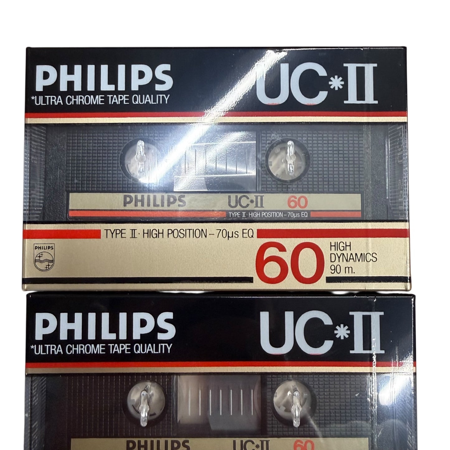 Philips Cassetten UC-2 60 2 Stück Ultra Chrome