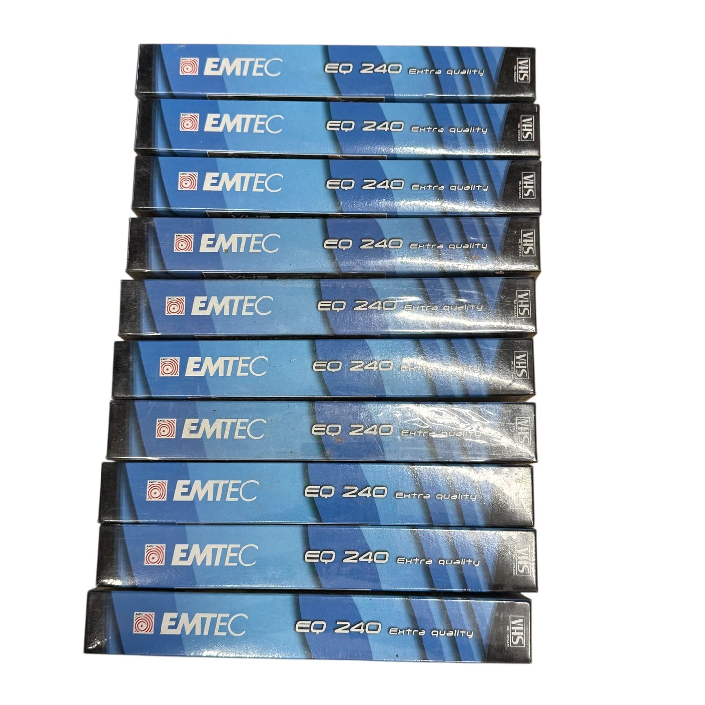 Emtec VHS EQ 240 10 Stück Videocassetten