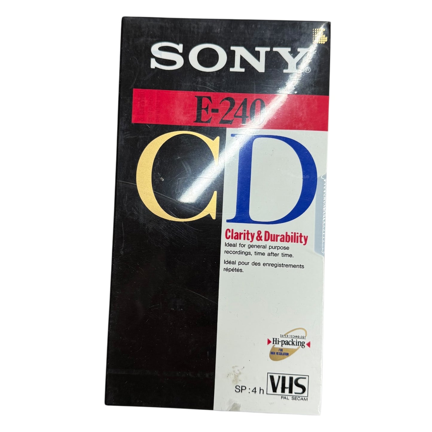 VHS Sony CD und Philips HG Videokassetten 4 Stück