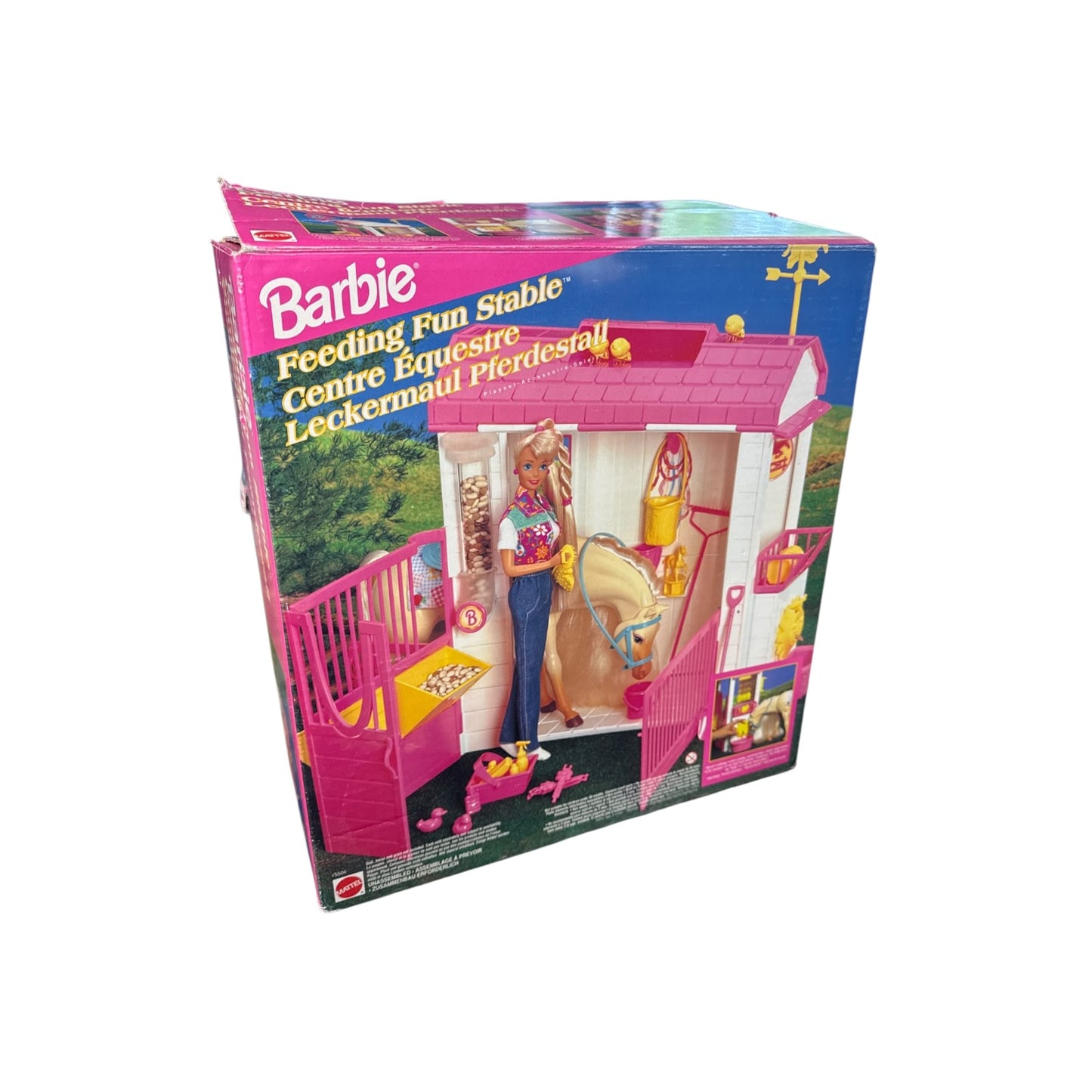 Barbie Leckermaul Pferdestall Mattel 1995