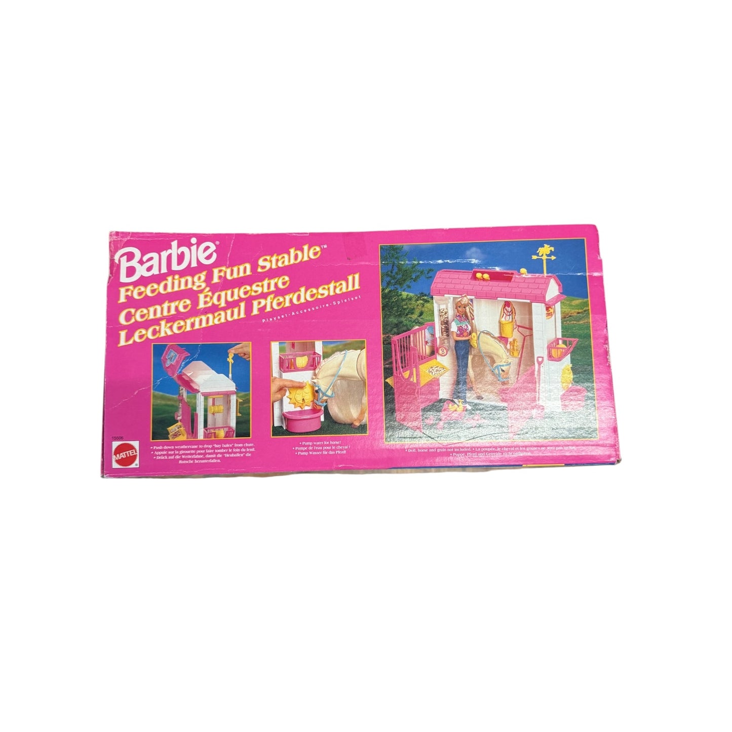 Barbie Leckermaul Pferdestall Mattel 1995