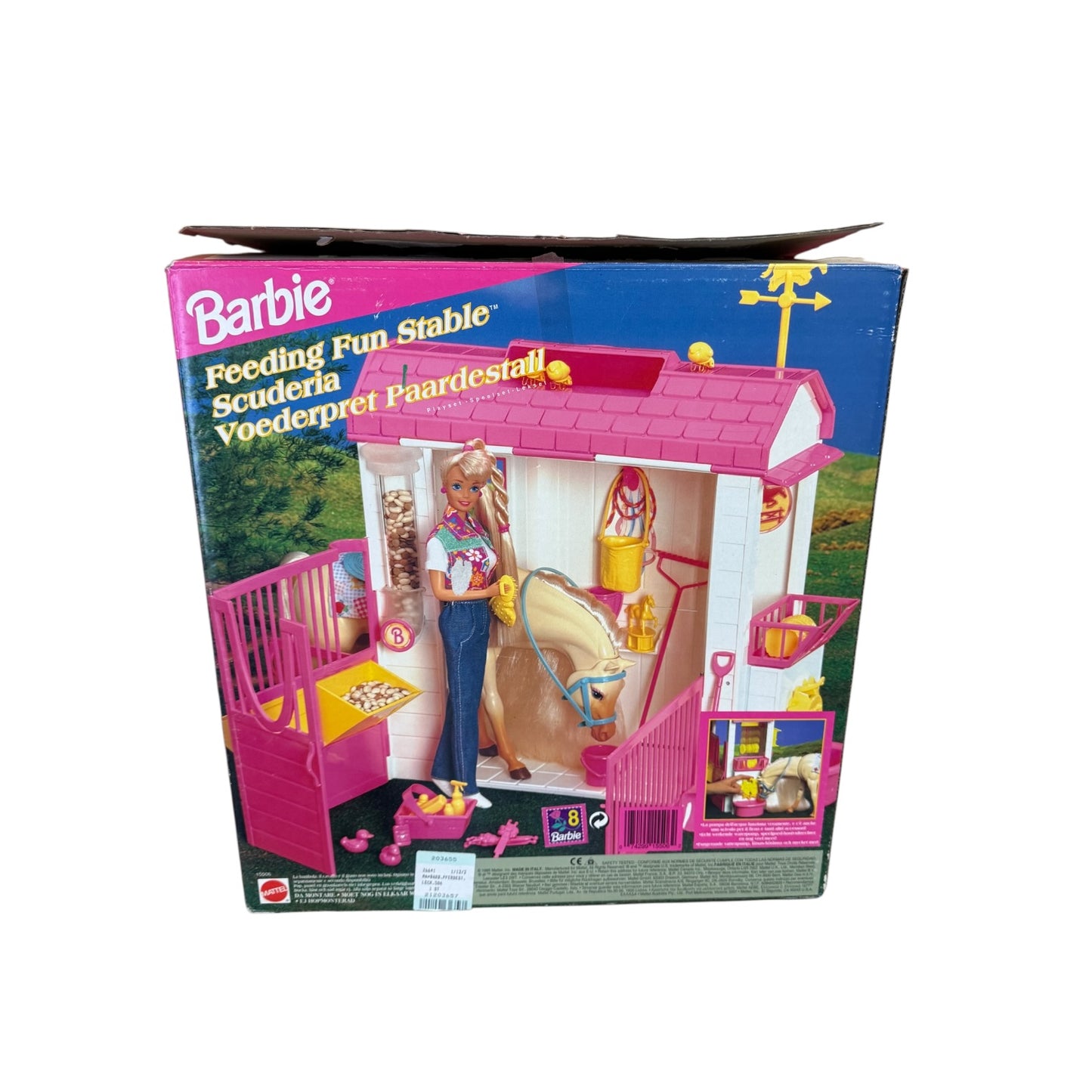 Barbie Leckermaul Pferdestall Mattel 1995
