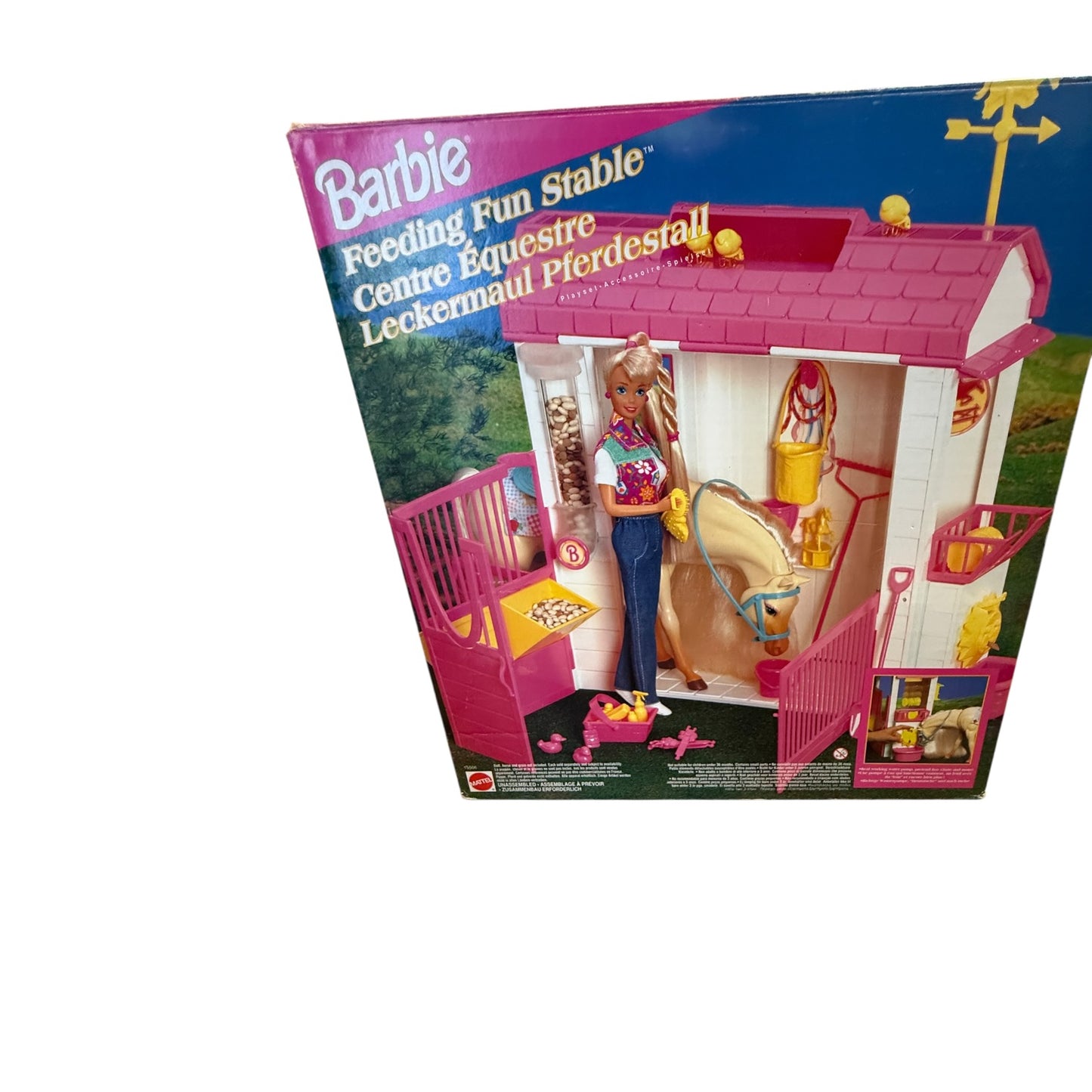 Barbie Leckermaul Pferdestall Mattel 1995