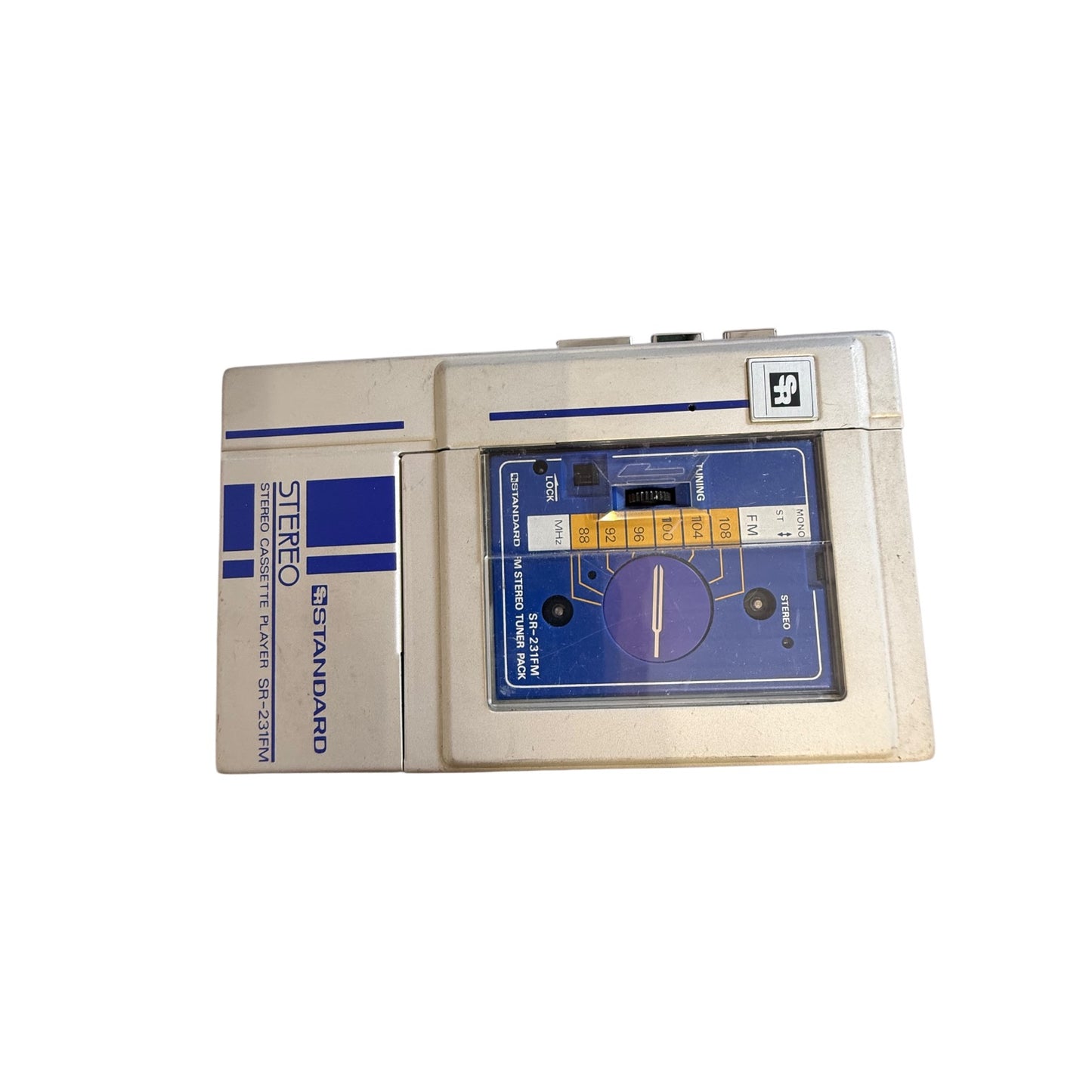 Kassettenplayer tragbar SR 231FM mit Tuning Kassette