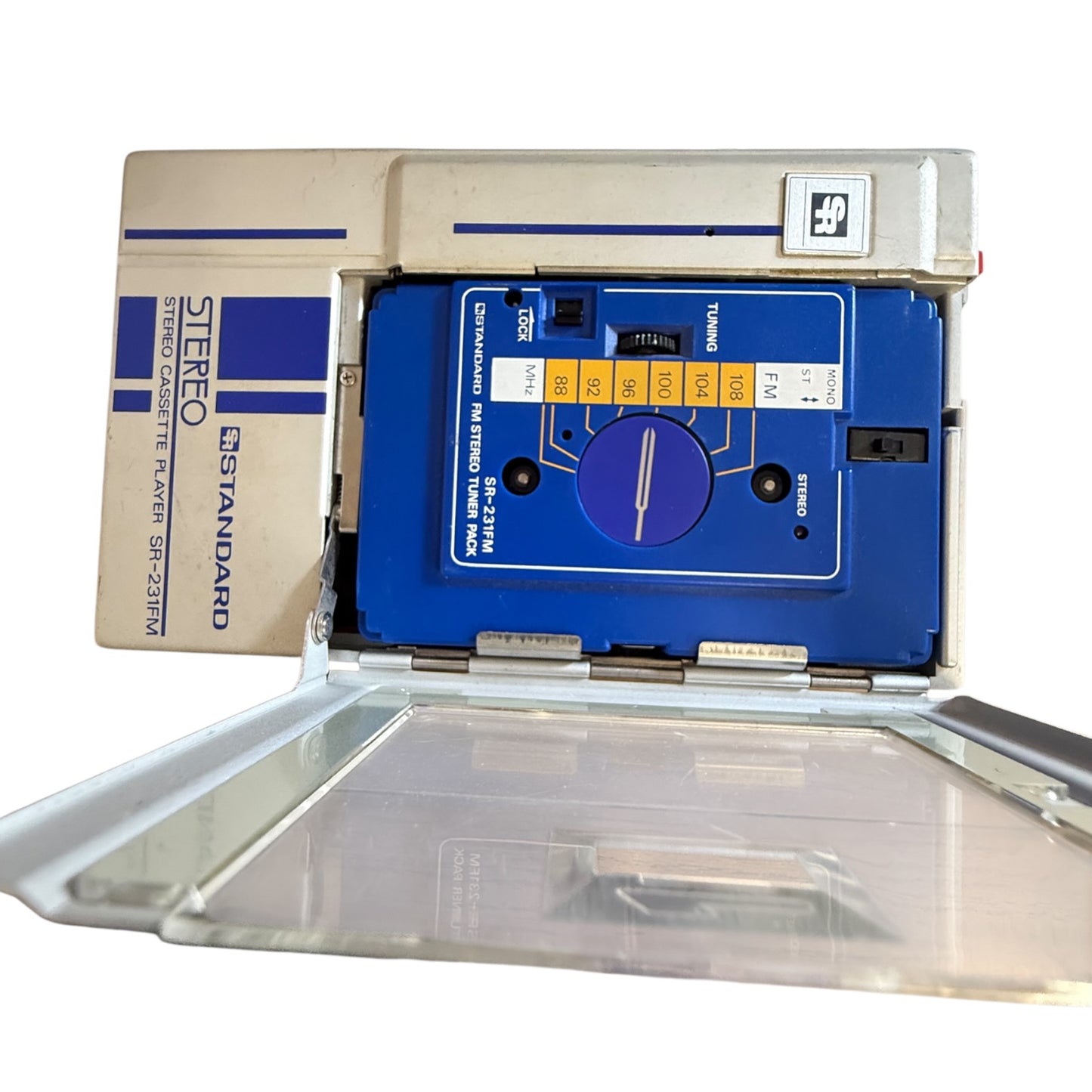 Kassettenplayer tragbar SR 231FM mit Tuning Kassette