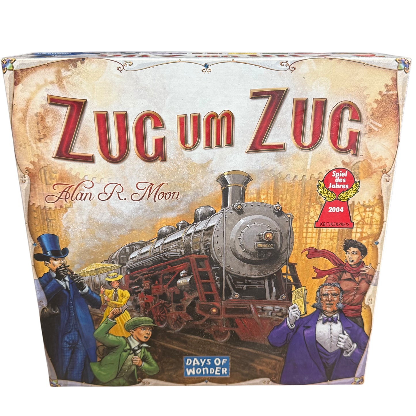 Zug um Zug Brettspiel Days of Wonder Spiel des Jahres 2004